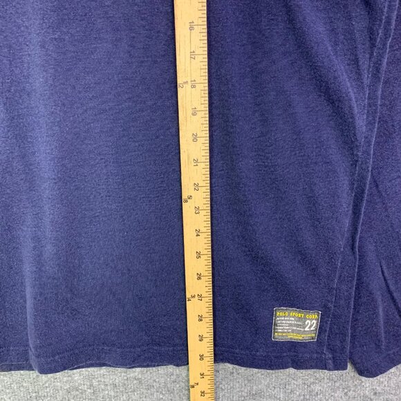 Vintage POLO SPORT Ralph Lauren Spell Out P Wings Logo Long Sleeve Shirt XXL - Picture 6 of 10